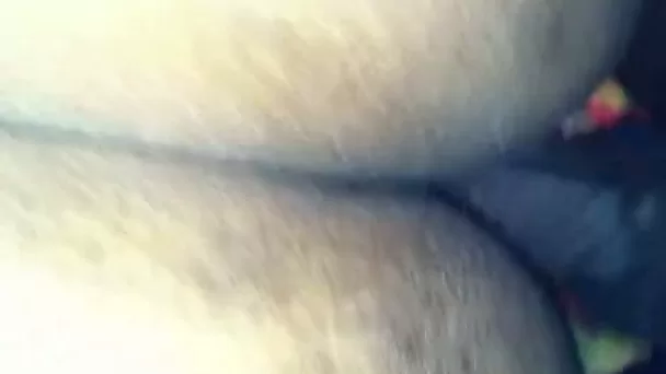 Thick brown butt of my black girlfriend handles my BBC