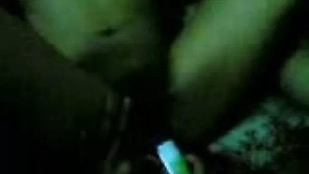 I am sticking a spray tube in the pussy of my Malay GF