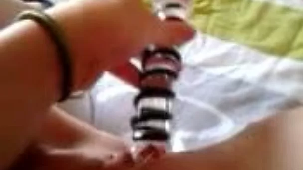 I love to fuck my tight pussy with my favorite sex toy