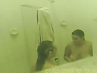 I have recorded recorded these chicks showering more than once