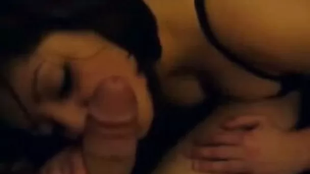 My bewitching girlfriend is riding my dick in cowgirl position