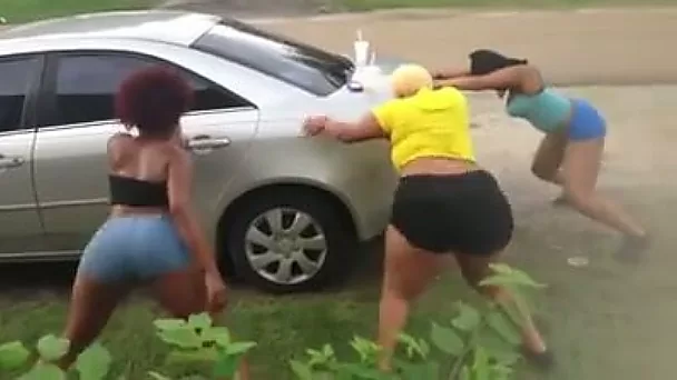 These lustful ebony hotties are so good at twerking