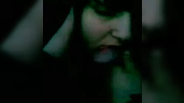 My lovely and horny girlfriend is really good at giving blowjobs
