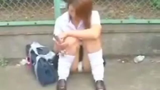 This sitting upskirt video is worth your attention