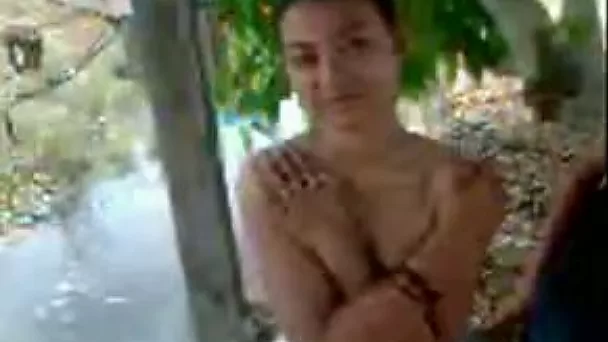 My GF is a bit of a nature girl and she always shows her tits to me