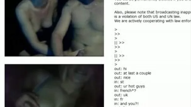 Another amazing webcam session with a French couple