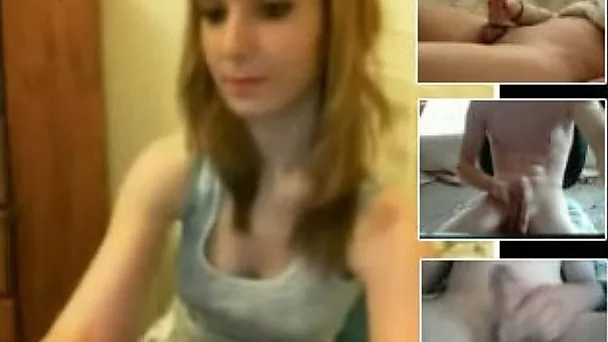 Webcam solo with me showing my tits to three guys at a time