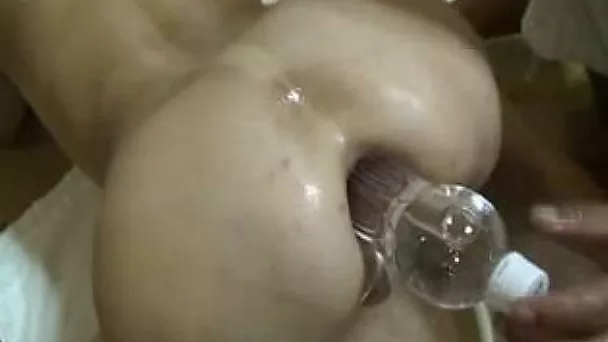 Incredible homemade anal fisting video with my lewd wife