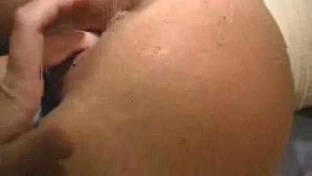 Slow fingering my juicy wife's tight shaved pussy