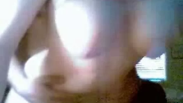 Buxom pale skin wife gets doggyfucked hard on camera