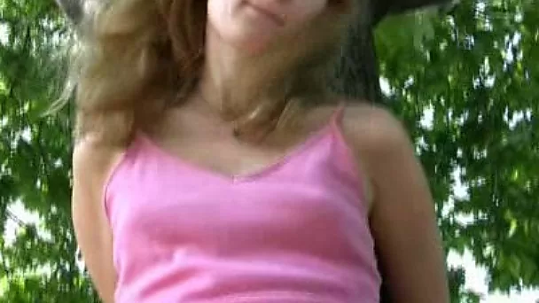 Freaky pissing in public fetish of a Russian freaky bitch