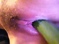 Amazing homemade solo with me masturbating with a cucumber
