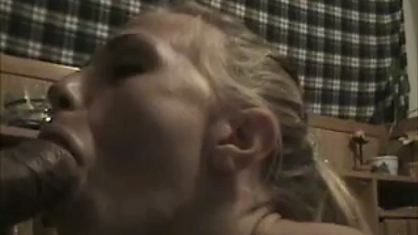 Incredibly spoiled wench is deepthroating my big cock like a pro