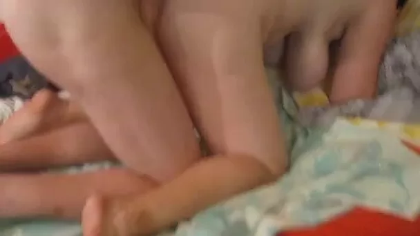 Fat saggy-boobed mature whore enjoys it deep from behind