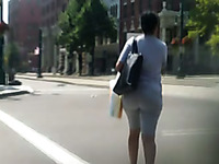 Hidden camera video with the most awesome ass in the world