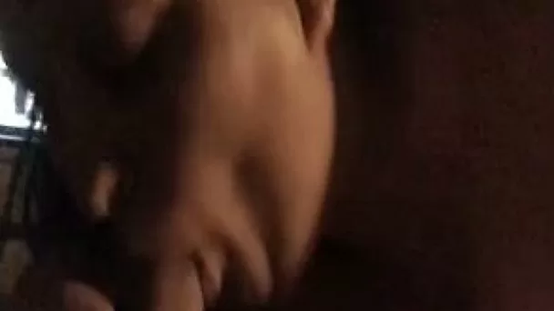 Super hot BBW whore with sweet melons is giving me a titjob