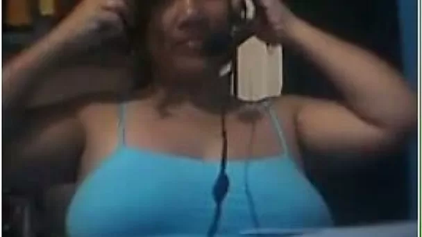 Lewd Colombian seductress loves showing off her big boobs and pussy