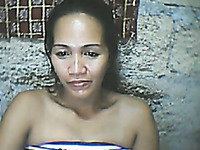 Mature Filipino seductress is showing off her breasts