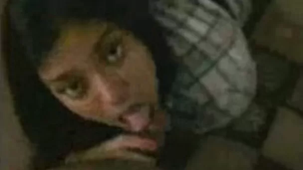 Adorable ebony teeny hoe works on my black dick with her mouth
