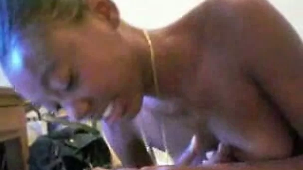 Teeny ebony slut gives me intensive sloppy blowjob for 10 bucks