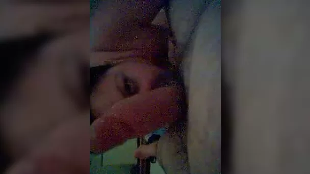 My dick getting a special treatment from my girlfriend