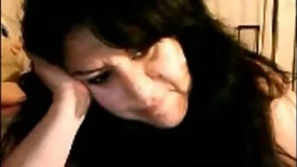 My fat ass wife totally changes in front of a webcam