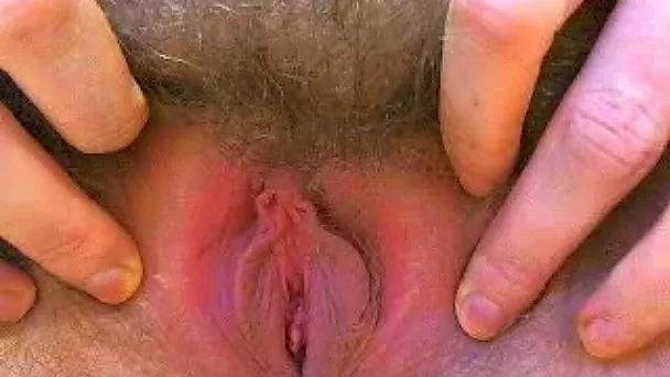 Homemade solo with me demonstrating and fingering my hairy snatch