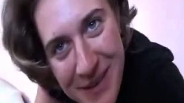 Hungry and naughty whore sucks my dick until she gets a facial