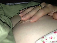 The beautiful pale skin big knockers of my wife with tiny nippples