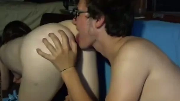 Small tittied charmer asks her boyfriend to worship her butthole