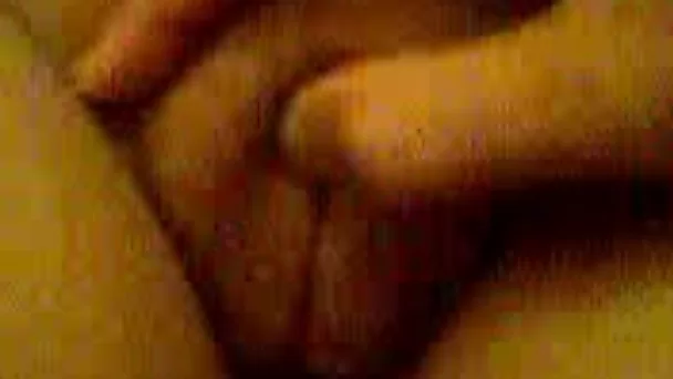 Playing with my wife's delicious fat pussy