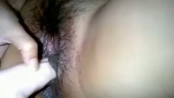 My insatiable Asian girlfriend testing new sex toy in front of a web camera