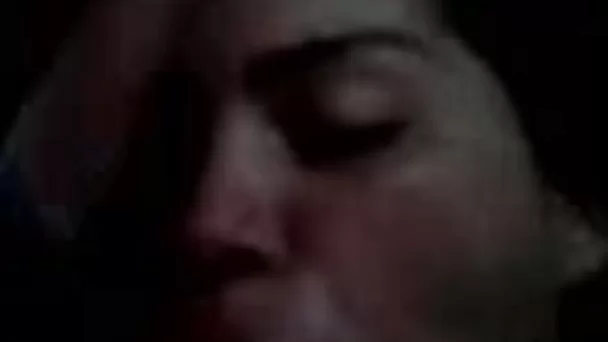 My insatiable girlfriend suck my cock like sweet lolly pop