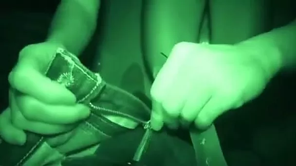 Cock craving harlot pulls my pants down and goes straight for my prick