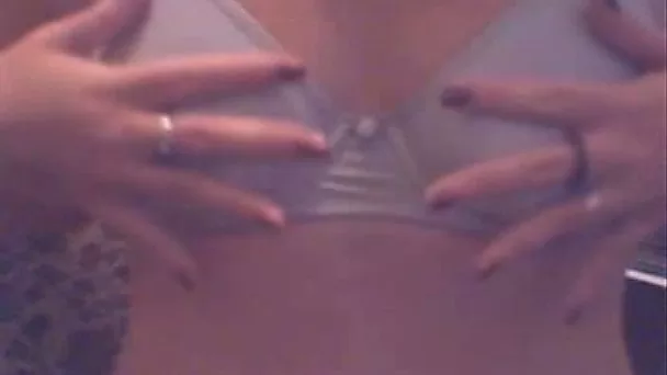 I tickle my tight perky boobies on a webcam for you, guys