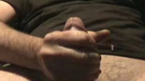 Night time jerking off session with my stiff juicy cock