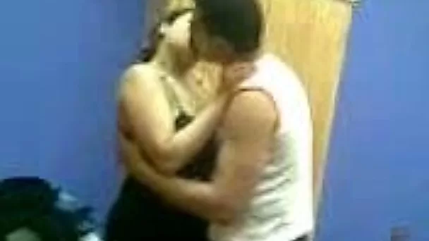 Foreplay with one hot brunette BBW Arabian prostitute