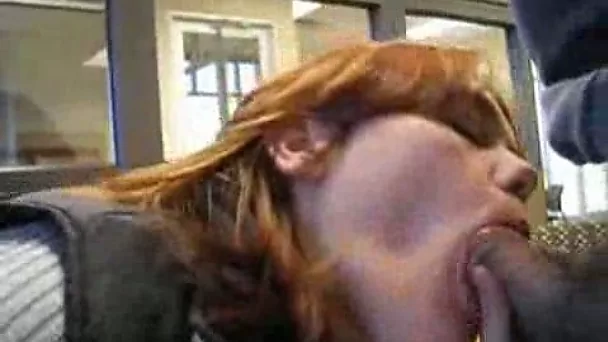 She looked like an amateur chick but she shamelessly sucked my dick in the bank