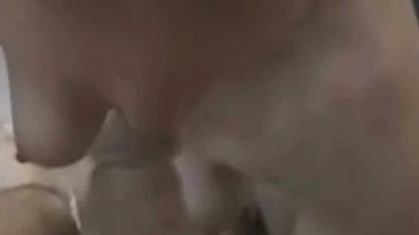 Cum craving snow white MILF wife gives me sloppy blowjob