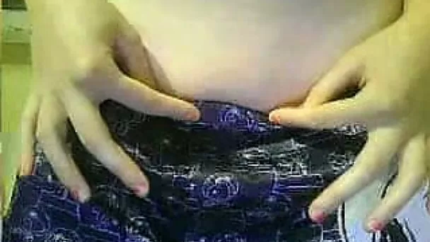 Delicious teeny chick flashes her bald teeny pussy