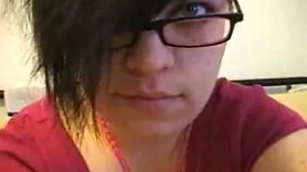 Cute BBW brunette girlfriend self tapes her hot masturbation video