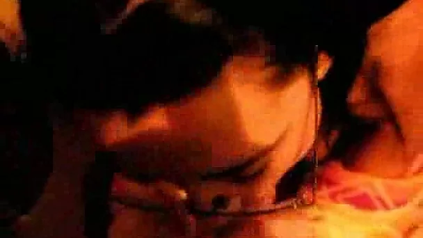 Aroused MILF wife blows my big dick like a wild beast