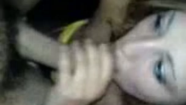 Cute blown party slut from Boston craves for cum sucking on my long cock