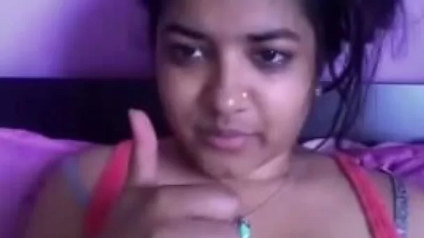 Chubby exotic bitch shows her tits and fingers her snatch