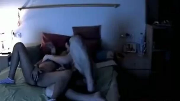 Horny dude loves to rub his girlfriend's pussy with his hand before sex