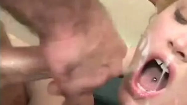 This dirty whore knows how to give a great blowjob