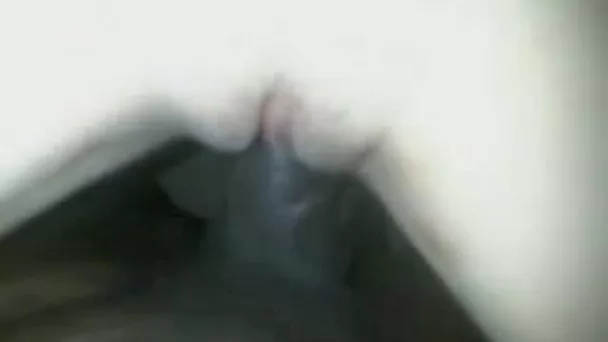 Brunette teen moans while I drill her crotch with my BBC