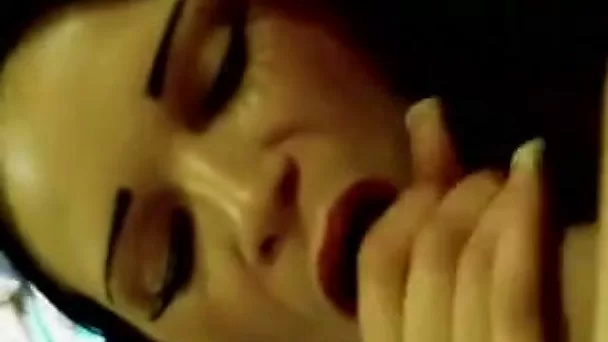My sizzling brunette GF does everything to milk my boner dry