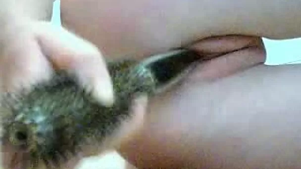 Playing with my butt and pussy on the floor andfilming it