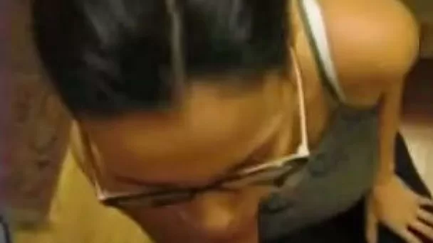 Her pretty eyes and teen face will be sprayed with cum